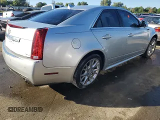 2012 Cadillac CTS Premium with VIN 1G6DS5E36C0146650, listed as a Copart auction lot 69530104 with Not Provided miles and Salvage Title. Bid and sale history available at DreamBid. Image 3.