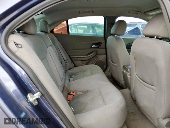2013 Chevrolet Malibu LS with VIN 1G11B5SA1DF352615, listed as a Copart auction lot 56576615 with 121,609 mi miles and Clean Title. Bid and sale history available at DreamBid. Image 10.