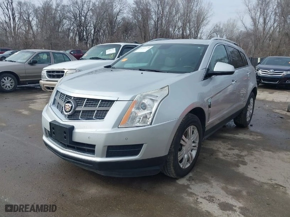 2010 Cadillac SRX Luxury Collection with VIN 3GYFNAEY8AS522282, listed as a IAAI auction lot 41721778 with 200,370 mi miles. Bid and sale history available at carsss.com. Image 2.