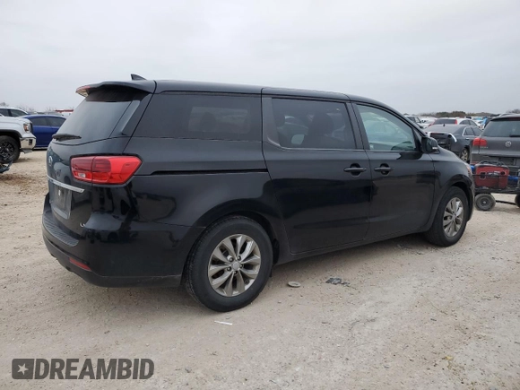 2020 Kia Sedona LX with VIN KNDMB5C13L6633283, listed as a Copart auction lot 46041775 with 83,065 mi miles and Salvage Title. Bid and sale history available at carsss.com. Image 3.
