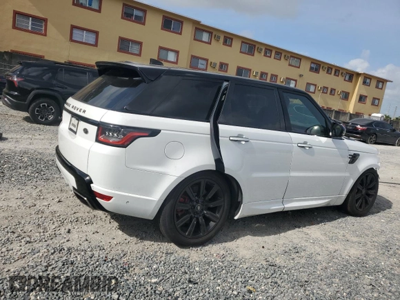 2021 Land Rover Range Rover Sport HST z VIN SALWS2RU4MA755425, wystawiony jako Copart lot #59090315 z przebiegiem 50 234 mil mil oraz Nie do naprawy • Non repairable. Historia ofert i sprzedaży dostępna na DreamBid. Obrazek 3.