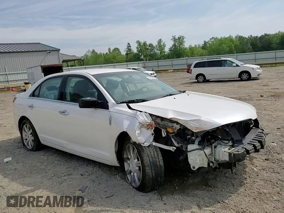 2010 Lincoln MKZ with VIN 3LNHL2GC9AR620509, listed as a Copart auction lot 54295995 with Not Provided miles and Clean Title. Bid and sale history available at DreamBid. Image 14.