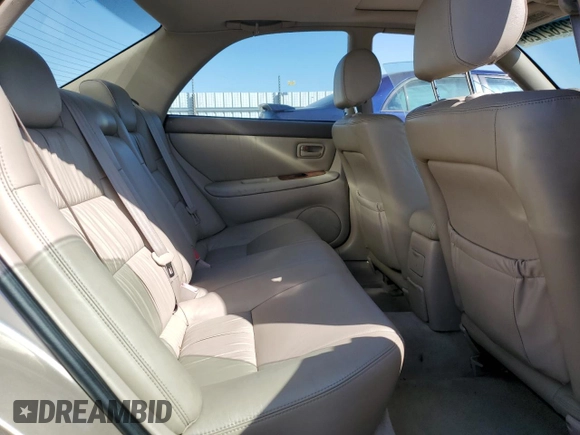 2001 Lexus ES 300 with VIN JT8BF28G315109804, listed as a Copart auction lot 52262725 with 148,231 mi miles and Salvage Title. Bid and sale history available at carsss.com. Image 10.