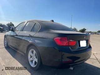 2015 BMW 3 Series 320i with VIN WBA3B1C5XFP681351, listed as a Copart auction lot 76901374 with 53,948 mi miles and Clean Title. Bid and sale history available at carsss.com. Image 3.