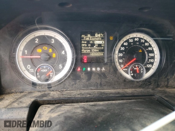 2014 Ram 2500 Tradesman with VIN 3C6UR5HLXEG320813, listed as a Copart auction lot 50708735 with 182,882 mi miles and Salvage Title. Bid and sale history available at carsss.com. Image 9.