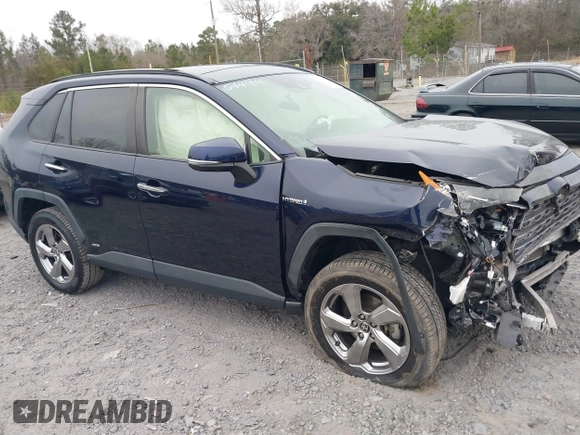 2020 Toyota RAV4 Hybrid Limited with VIN JTMDWRFV1LD544916, listed as a IAAI auction lot 41566935 with 179,193 mi miles. Bid and sale history available at carsss.com. Image 1.