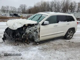 2011 Jeep Grand Cherokee Overland with VIN 1J4RR6GTXBC683420, listed as a Copart auction lot 85053784 with 133,071 mi miles and Non repairable. Bid and sale history available at DreamBid. Image 1.