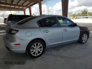 2008 Mazda 3 i Sport with VIN JM1BK12F181834357, listed as a Copart auction lot 86867614 with 52,411 mi miles and Clean Title. Bid and sale history available at DreamBid. Image 3.