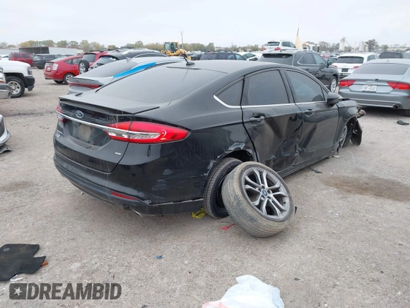 2017 Ford Fusion SE with VIN 3FA6P0H70HR411035, listed as a IAAI auction lot 40943744 with 108,289 mi miles and . Bid and sale history available at DreamBid. Image 4.