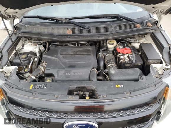 2013 Ford Explorer Sport with VIN 1FM5K8GT0DGC10508, listed as a Copart auction lot 43286765 with 169,515 mi miles and Salvage Title. Bid and sale history available at carsss.com. Image 12.
