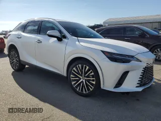 2023 Lexus RX with VIN 2T2BBMCA7PC016805, listed as a Copart auction lot 87899685 with 20,693 mi miles and Salvage Title. Bid and sale history available at carsss.com. Image 4.