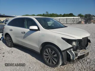 2014 Acura MDX Tech Pkg with VIN 5FRYD4H47EB048141, listed as a Copart auction lot 53747845 with 120,230 mi miles and Salvage Title. Bid and sale history available at carsss.com. Image 4.