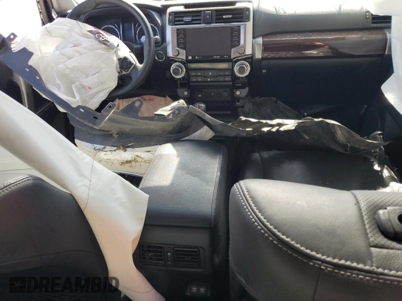 2020 Toyota 4Runner SR5 with VIN JTEZU5JR8L5217143, listed as a Copart auction lot 54227985 with Not provided miles and Salvage title. Bid and sale history available at DreamBid. Image 8.