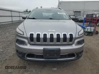 2014 Jeep Cherokee Limited with VIN 1C4PJLDS0EW241327, listed as a Copart auction lot 59440245 with 73,623 mi miles and Salvage title. Bid and sale history available at DreamBid. Image 5.