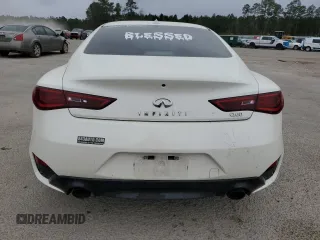 2020 Infiniti Q60 Luxe with VIN JN1EV7EK0LM340405, listed as a Copart auction lot 47387225 with 88,219 mi miles and Salvage title. Bid and sale history available at DreamBid. Image 6.