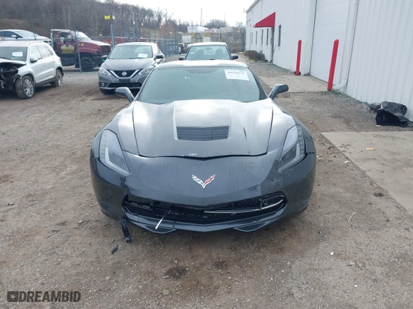 2017 Chevrolet Corvette 2LT with VIN 1G1YD2D74H5107974, listed as a IAAI auction lot 40990975 with 43,656 mi miles. Bid and sale history available at carsss.com. Image 6.