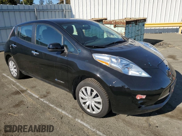 2016 Nissan LEAF S with VIN 1N4BZ0CP3GC314800, listed as a Copart auction lot 73349453 with 62,432 mi miles and . Bid and sale history available at DreamBid. Image 4.