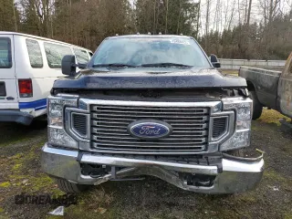 2021 Ford F-350 XL with VIN 1FT8W3DT3MEC08695, listed as a Copart auction lot 43488083 with 22,123 mi miles and Salvage title. Bid and sale history available at DreamBid. Image 5.
