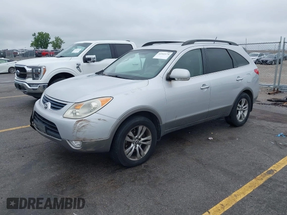 2012 Hyundai Veracruz Limited with VIN KM8NU4CC3CU192174, listed as a IAAI auction lot 42312174 with 201,379 mi miles and . Bid and sale history available at DreamBid. Image 2.
