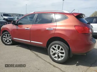 2012 Nissan Rogue S with VIN JN8AS5MV6CW413693, listed as a Copart auction lot 53064725 with 144,178 mi miles and Salvage Title. Bid and sale history available at DreamBid. Image 2.