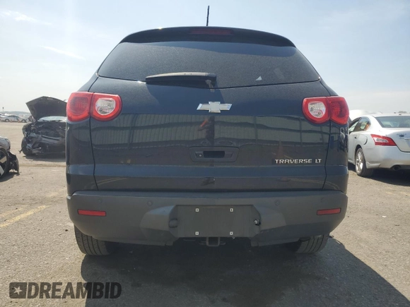 2012 Chevrolet Traverse 1LT with VIN 1GNKRGED8CJ136790, listed as a Copart auction lot 55438175 with 132,438 mi miles and Clean Title. Bid and sale history available at DreamBid. Image 6.