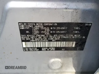 2018 Toyota RAV4 XLE with VIN JTMRFREV6JD244065, listed as a Copart auction lot 49099265 with 121,698 mi miles and Salvage Title. Bid and sale history available at carsss.com. Image 15.
