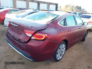 2015 Chrysler 200 Limited with VIN 1C3CCCAB1FN532993, listed as a IAAI auction lot 41435312 with 86,298 mi miles. Bid and sale history available at carsss.com. Image 4.