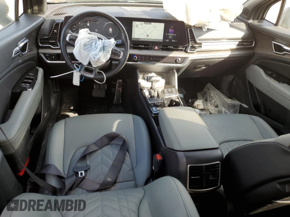 2023 Kia Sportage X-Pro Prestige z VIN 5XYK7CAF7PG030268, wystawiony jako Copart lot #50506435 z przebiegiem 5 048 mil mil oraz Szkoda całkowita • Salvage title. Historia ofert i sprzedaży dostępna na DreamBid. Obrazek 8.