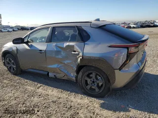 2023 Toyota bZ4X XLE with VIN JTMAAAAA6PA015623, listed as a Copart auction lot 80104434 with 6,188 mi miles and Salvage Title. Bid and sale history available at carsss.com. Image 2.