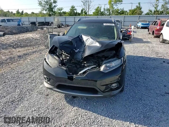 2016 Nissan Rogue S with VIN KNMAT2MT0GP678681, listed as a Copart auction lot 54616405 with 156,895 mi miles and Salvage Title. Bid and sale history available at carsss.com. Image 14.