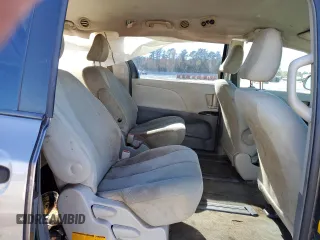2011 Toyota Sienna with VIN 5TDZK3DC8BS120314, listed as a Copart auction lot 81939964 with 162,385 mi miles and Salvage Title. Bid and sale history available at carsss.com. Image 12.