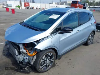 2018 Chevrolet Bolt EV Premier with VIN 1G1FX6S08J4113641, listed as a IAAI auction lot 41681041 with 81,390 mi miles. Bid and sale history available at carsss.com. Image 21.