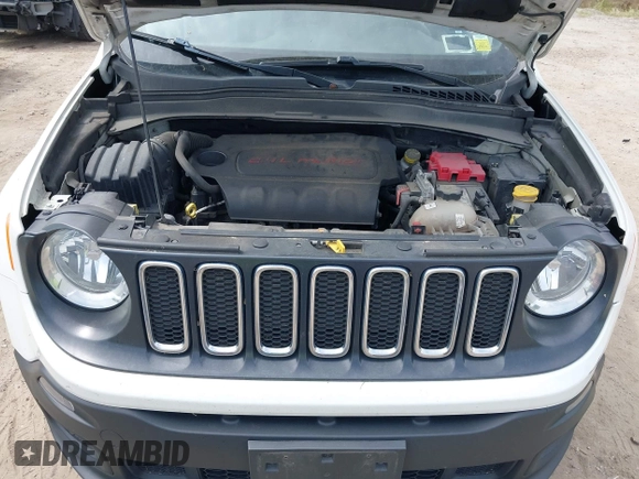 2018 Jeep Renegade Sport with VIN ZACCJBABXJPJ38577, listed as a IAAI auction lot 42112944 with 139,439 mi miles. Bid and sale history available at carsss.com. Image 10.