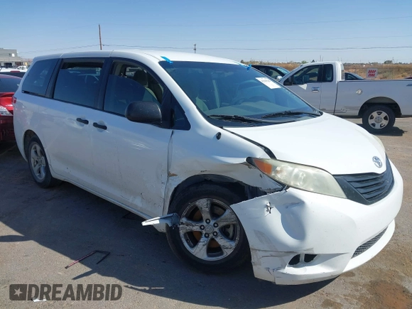 2012 Toyota Sienna z VIN 5TDZK3DCXCS251259, wystawiony jako IAAI lot #41949142 z przebiegiem Nie podano mil oraz . Historia ofert i sprzedaży dostępna na DreamBid. Obrazek 6.