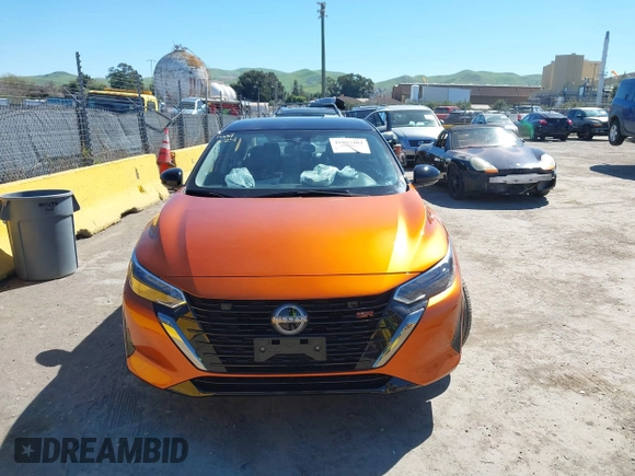 2025 Nissan Sentra SR with VIN 3N1AB8DV0SY261305, listed as a IAAI auction lot 41867301 with 2,852 mi miles and . Bid and sale history available at DreamBid. Image 13.