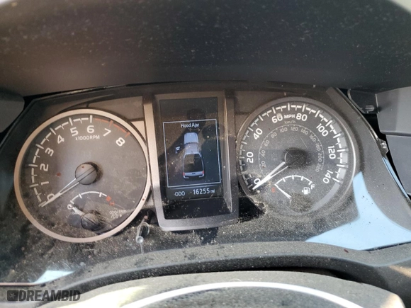 2019 Toyota Tacoma 4WD SR with VIN 5TFCZ5AN7KX207814, listed as a Copart auction lot 60751824 with 16,255 mi miles and Salvage Title. Bid and sale history available at carsss.com. Image 9.