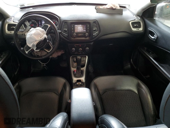 2018 Jeep Compass Altitude with VIN 3C4NJDBB9JT457242, listed as a Copart auction lot 60886385 with 143,467 mi miles and Salvage title. Bid and sale history available at DreamBid. Image 8.