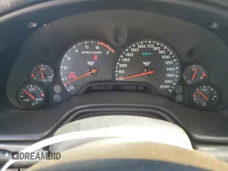 2004 Chevrolet Corvette with VIN 1G1YY22G145116083, listed as a Copart auction lot 52054735 with 158,087 mi miles and Salvage Title. Bid and sale history available at carsss.com. Image 9.