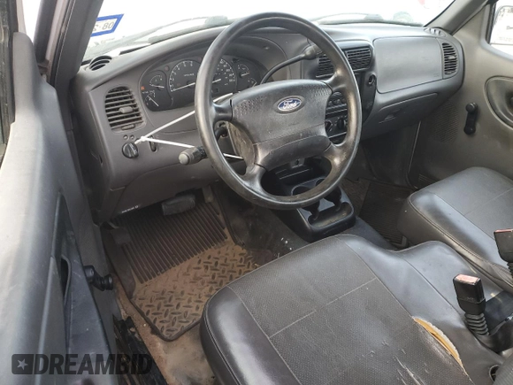 2003 Ford Ranger XL Fleet with VIN 1FTYR10E43PA46677, listed as a Copart auction lot 84056844 with 217,514 mi miles and Clean Title. Bid and sale history available at carsss.com. Image 8.