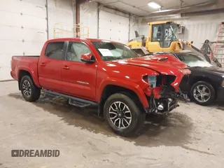 2022 Toyota Tacoma SR with VIN 3TMCZ5AN0NM530046, listed as a IAAI auction lot 41937563 with 10,331 mi miles and . Bid and sale history available at DreamBid. Image 1.