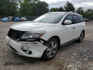 2015 Nissan Pathfinder SL с VIN 5N1AR2MM3FC709074, выставлен на аукционе Copart как лот 61150035 с пробегом 152 132 миль миль и Чистый • Clean title. История ставок и продаж доступна на DreamBid. Изображение 1.