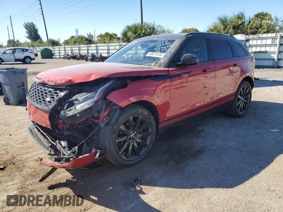 2019 Land Rover Range Rover Velar R-Dynamic SE with VIN SALYL2EX2KA797630, listed as a Copart auction lot 40621644 with 44,309 mi miles. Bid and sale history available at carsss.com. Image 1.