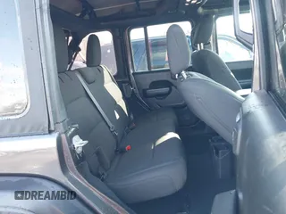2022 Jeep Wrangler Unlimited Sport with VIN 1C4HJXDN1NW240032, listed as a IAAI auction lot 41130845 with 24,745 mi miles and . Bid and sale history available at DreamBid. Image 8.