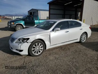 2010 Lexus LS 460 L with VIN JTHDL5EF4A5001156, listed as a Copart auction lot 82162473 with 100,322 mi miles and Salvage title. Bid and sale history available at DreamBid. Image 1.