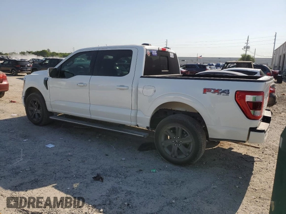2023 Ford F-150 XL with VIN 1FTFW1E89PFC16983, listed as a Copart auction lot 52589775 with 33,975 mi miles and Salvage Title. Bid and sale history available at carsss.com. Image 2.