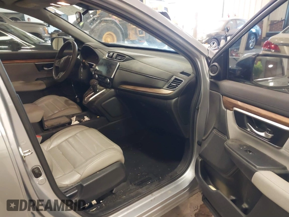 2019 Honda CR-V EX with VIN 5J6RW1H56KA004718, listed as a IAAI auction lot 41106300 with 81,420 mi miles. Bid and sale history available at carsss.com. Image 5.