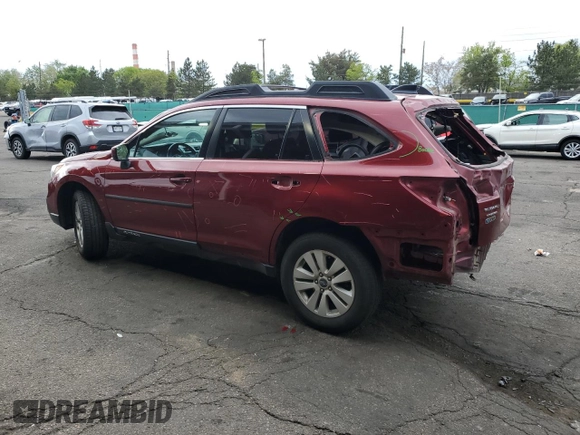 2016 Subaru Outback Premium with VIN 4S4BSBCC3G3213176, listed as a Copart auction lot 56014745 with 116,830 mi miles and Salvage title. Bid and sale history available at DreamBid. Image 2.