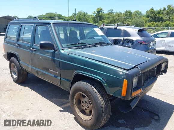 2000 Jeep Cherokee SE with VIN 1J4FF28S0YL236369, listed as a IAAI auction lot 42314386 with 159,005 mi miles and . Bid and sale history available at DreamBid. Image 1.