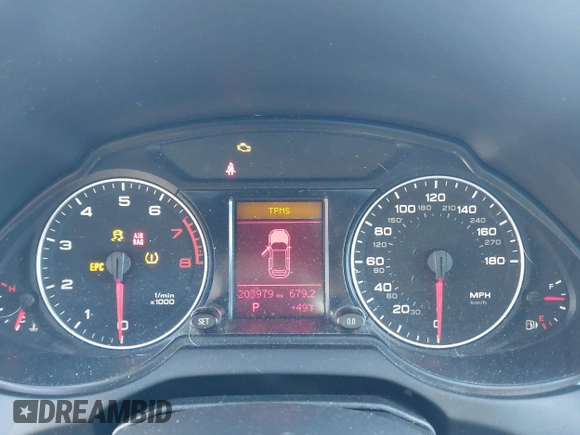 2011 Audi Q5 Premium Plus with VIN WA1LFAFP1BA085279, listed as a IAAI auction lot 41838001 with 203,979 mi miles and . Bid and sale history available at DreamBid. Image 7.