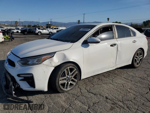 2019 Kia Forte S with VIN 3KPF34AD1KE098864, listed as a Copart auction lot 49890085 with 76,057 mi miles and Salvage Title. Bid and sale history available at carsss.com. Image 1.